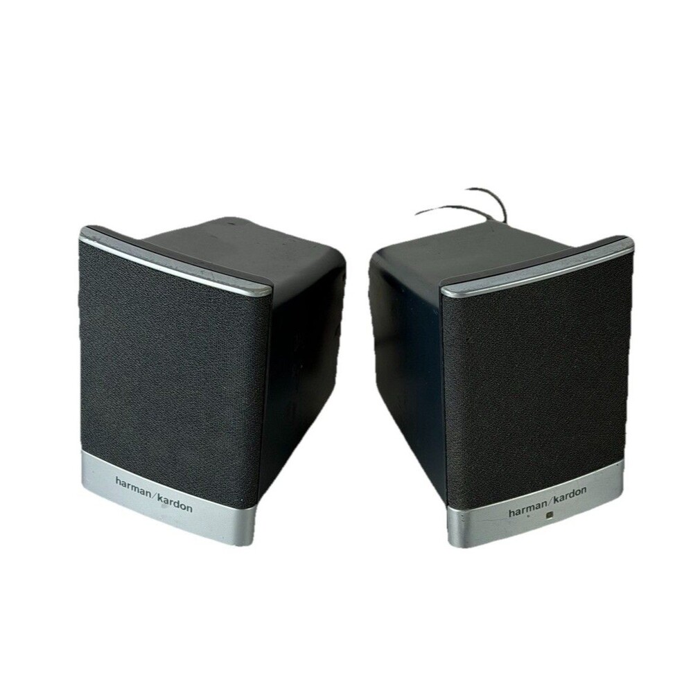 Harman Kardon HP 5187-2105 Computer Satellite Speakers - Tested & Working